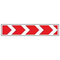 Знак 1.34.1 Направление поворота направо (большой)